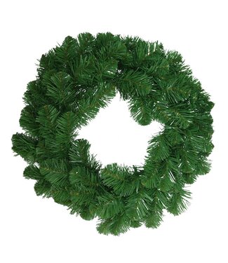 4A Couronne de Noël en art vert | Diamètre 45 centimètres | Par 2 pièces