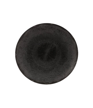 4A Assiette en mélamine plastique gris | Dimensions 45 x 6 centimètres | Par 8 pièces