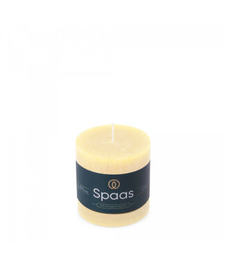 4A Cream-coloured rustic pillar candle | Diameter 7 centimetres | Height 7 centimetres | Per 8 pieces