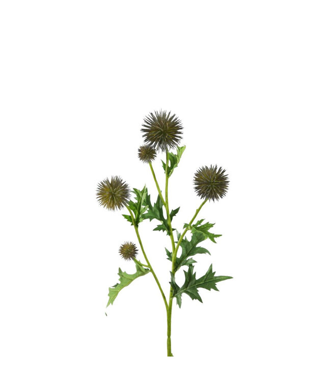 Blue Thistle artificial flower | Length 70 centimetres | Available to order in sets of 6