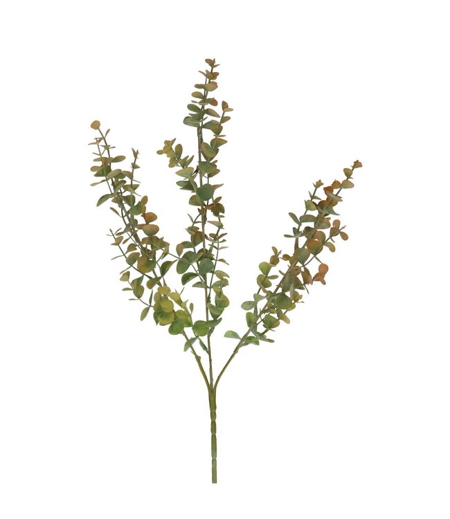 Green Eucalyptus artificial flower | Length 65 centimetres | Available to order in sets of 6