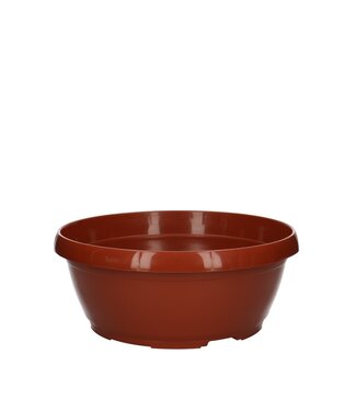 4A Pot de fleurs couleur terre cuite classique | Dimensions 25 x 11 centimètres | Par 10 pièces