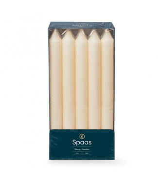 4A Ivory table candle | Diameter 2.1 centimetres | Height 24 centimetres | Per 10 pieces