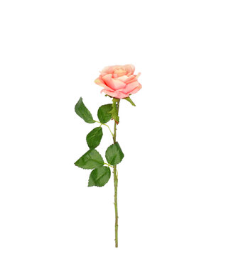 4A Pink Rose artificial flower | Rosa artificial flowers | Length 54 centimetres | Per 6 pieces