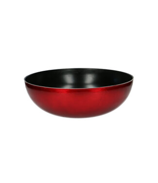 4A Bol en mélamine rouge en forme de bateau | Diamètre 30 centimètres | Hauteur 10 centimètres | Par 12 pièces