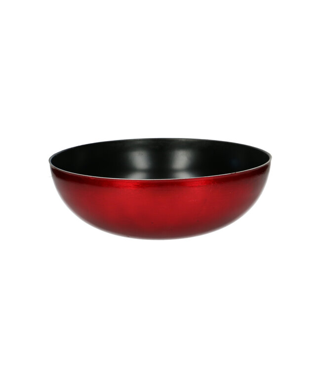 Bol en mélamine rouge en forme de bateau | Diamètre 30 centimètres | Hauteur 10 centimètres | Commande par 12 pièces