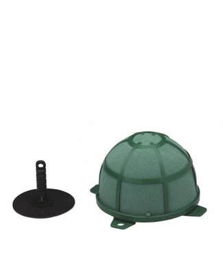 4A Autocollant Oasis vert avec ventouse | Dimensions 7,5 x 5,5 centimètres | Par 6 pièces