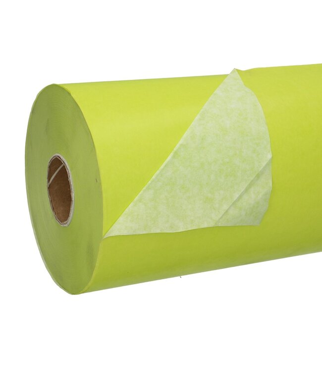 Papier blanc vert clair en rouleau | Largeur 50 centimètres | Poids du papier 40 grammes/m2 | Poids par rouleau 7,5 kilos | Disponible à l'unité