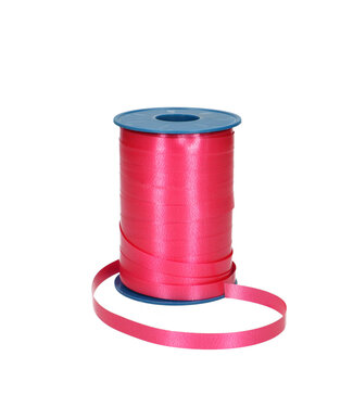 4A Ruban frisé fuchsia 019 | Largeur 10 millimètres | Longueur 250 mètres | Par pièce