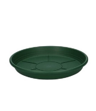 4A Soucoupe à eau en plastique vert foncé | Diamètre 24 centimètres | Par 10 pièces