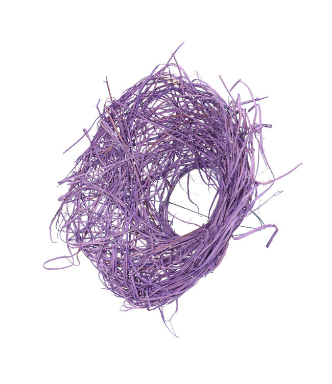 Porte-bouquet lilas Woody | Diamètre 25 centimètres | Commande par 10 pièces