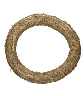 4A Natural Straw Wreath | Diameter 50 centimetres | Per 5 pieces