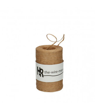 4A Natural Brown Bindebast Twine | Diameter 0.4 millimetres | Length 205 metres | Per piece