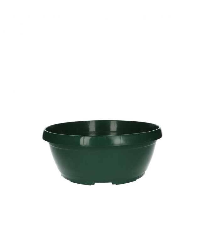 Pot de fleurs vert classique | Dimensions 25 x 11 centimètres | Commande par 10 pièces
