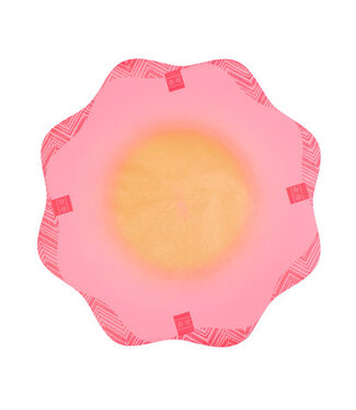 4A Rosa Folienblatt Reunion | Durchmesser 73 Zentimeter | Pro 100 Stück