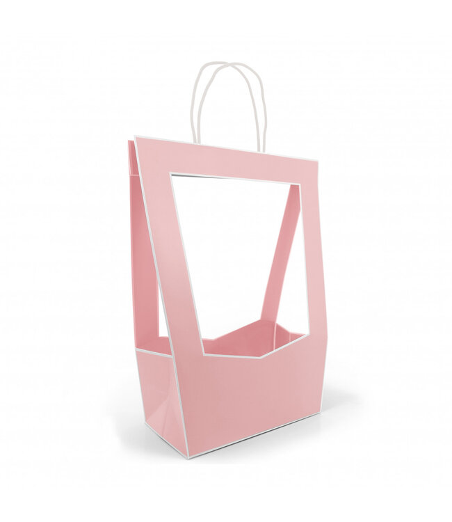 Light pink bags Medallion | Size 23 x 14 x 38 centimetres | Available to order per 5 pieces