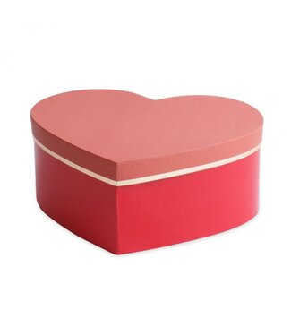 4A Boîte chapeau rouge Lovelyn | Dimensions 15 x 19 x 10 centimètres | Par 4 pièces