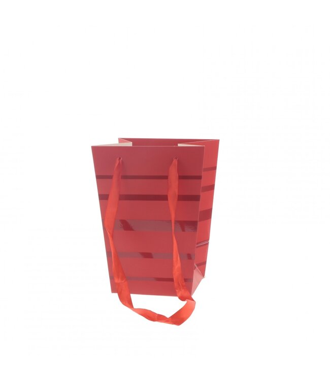 Red bags Ellen | Dimensions 15 x 11 x 20 centimetres | Available to order per 10 pieces