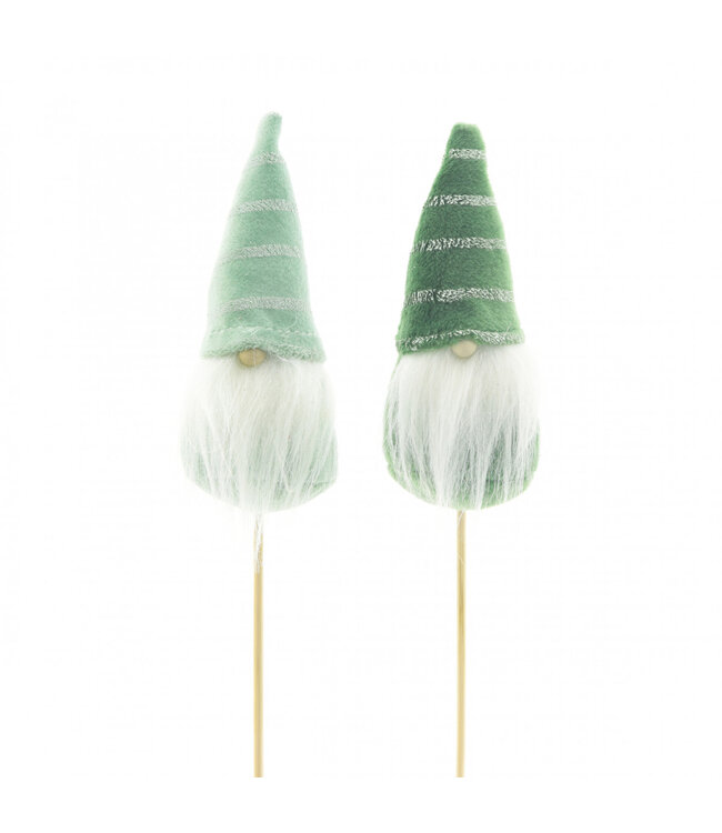 Piquet de jardin nain Yule couleurs mélangées | Longueur 50 centimètres | Diamètre 12 centimètres | Commande par 25 pièces