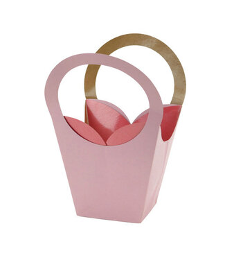4A Sacs roses Ella | Dimensions 7,5 x 13 x 20 centimètres | Par 10 pièces