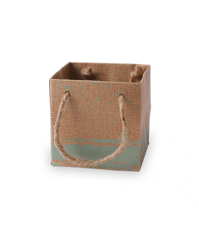 Green bags Kirsten | Size 10 x 10 x 10 centimetres | Available to order in sets of 10