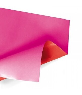 4A Fuchsia beidseitige Folienblätter | Größe 70 x 70 Zentimeter | Pro 100 Stück