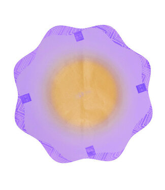 4A Feuille de film violet Réunion | Diamètre 73 centimètres | Par 100 pièces