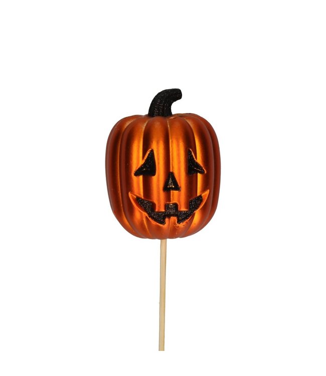 Décoration de citrouille d'Halloween | Longueur 50 centimètres | Dimensions 6 x 7 centimètres | Commande par lot de 25 pièces
