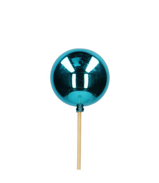 4A Shiny Christmas bauble pick | Length 50 centimetres | Diameter 6 centimetres | Per 25 pieces