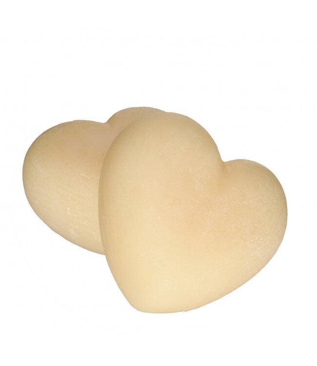 Crème arôme cœur vanille | Dimensions 4,5 x 2 centimètres | Commande par 18 pièces