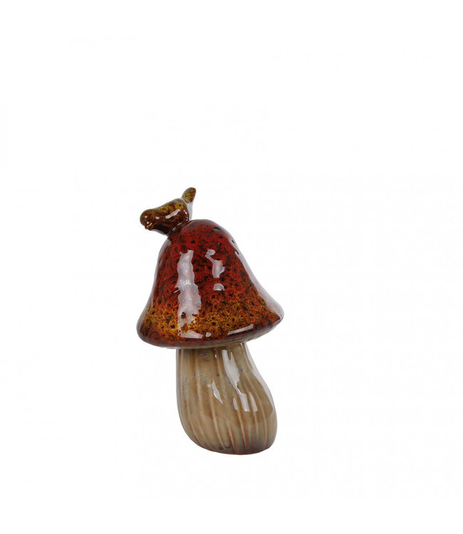 Natural mushroom decoration | Diameter 9 centimetres | Height 16 centimetres | Available to order per 12 pieces