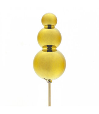 4A Spitze für goldene Christbaumspitze Spike | Länge 50 Zentimeter | Durchmesser 7,5 Zentimeter | Pro 25 Stück
