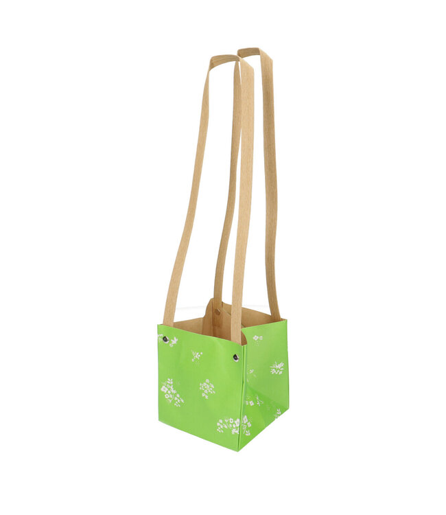Green bags Romantic | Dimensions 10.5 x 10.5 x 11.5 centimetres | Available to order per 20 pieces