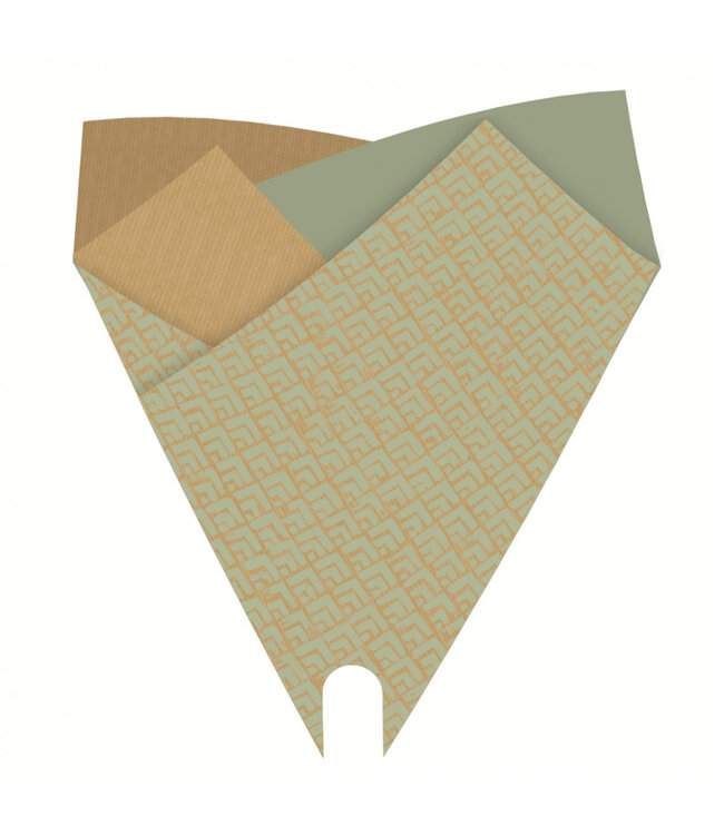 Green Covers Kraft Luz | Size 50 x 44 x 25 centimetres | Available to order per 25 pieces