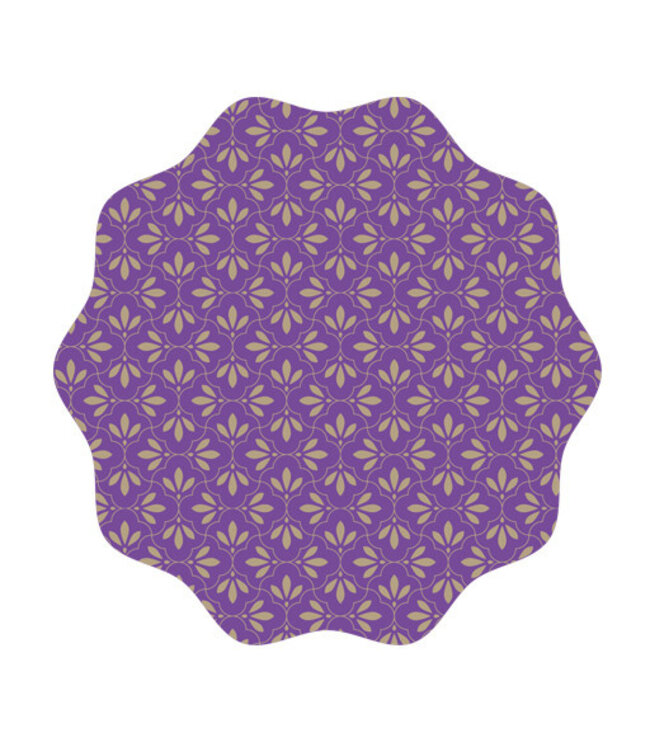 Feuille de film violet Isabella | Diamètre 73 centimètres | Commande par 100 pièces