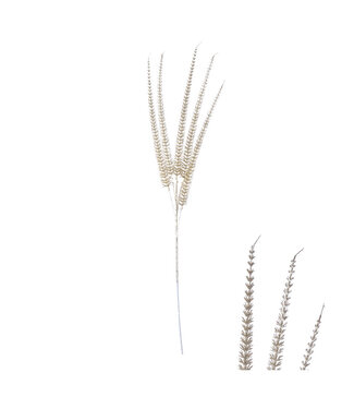 4A Branche de Noël couleur champagne earhead | Longueur 95 centimètres | Par 12 pièces