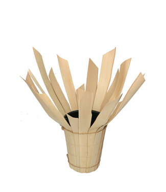 4A Boekethouder Palmblad d32*20cm ( x 10 )