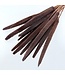 Chocolate brown dried Babala | Length ± 65 centimetres | Available to order per 15 stems