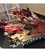 Bouquet of dried flowers Andina | Purple - Bordeaux red dried flowers | Length ± 50 centimetres | Available per bouquet
