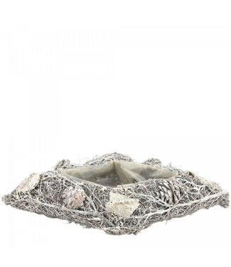 4A Allerheiligen Twijg planter 45*23*8cm ( x 2 )