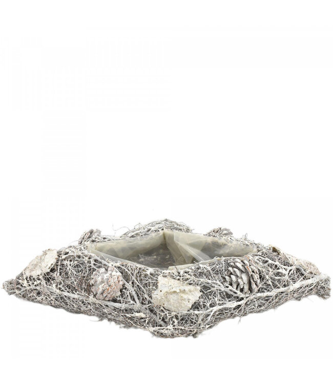 Allerheiligen Twijg planter 45*23*8cm ( x 2 )