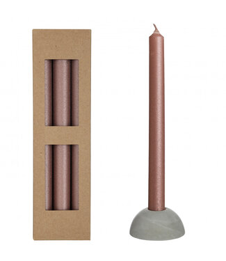 4A Bougie Rose Bliss | diamètre 2,2 centimètres | Longueur 25 centimètres | Par 3 pièces