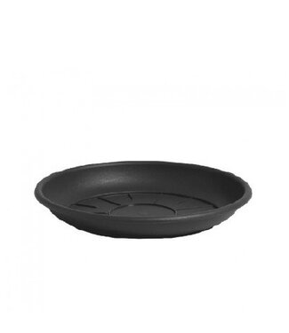 4A Black Plastic Water Saucer | Diameter 20 centimetres | Pack of 10