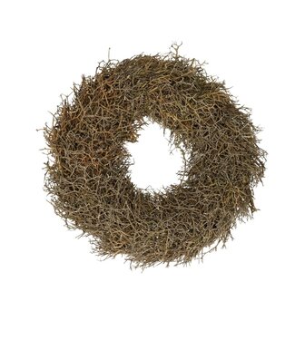 4A Couronne Naturelle Iron Bush | Diamètre 30 centimètres | Par pièce