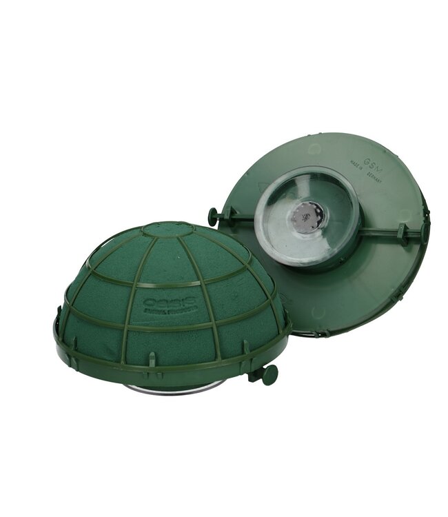 Mousse florale verte Oasis Autorondella | Diamètre 20 centimètres | Hauteur 13 centimètres | À commander par 2 pièces