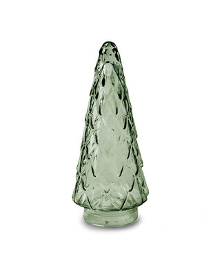 4A Sapin de Noël vert Nobilis déco | Diamètre 9 centimètres | Hauteur 23 centimètres | Par 12 pièces