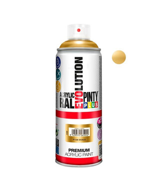 4A Peinture en spray dorée Brite Gold | Spring Pro Florist déco spray | Contenu 400 millilitres | Par pièce