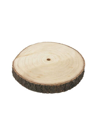 4A Disque en bois séché naturel Apollonia | Longueur 27 centimètres | Par pièce