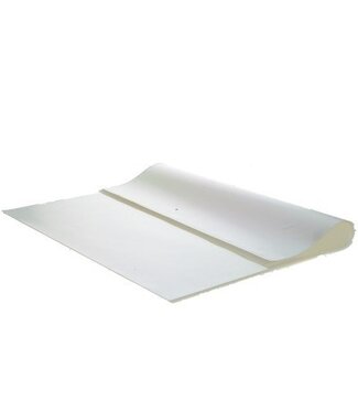 4A Natural White Foil Vel P40 | Length 60 centimetres | Width 80 centimetres | Per 250 pieces