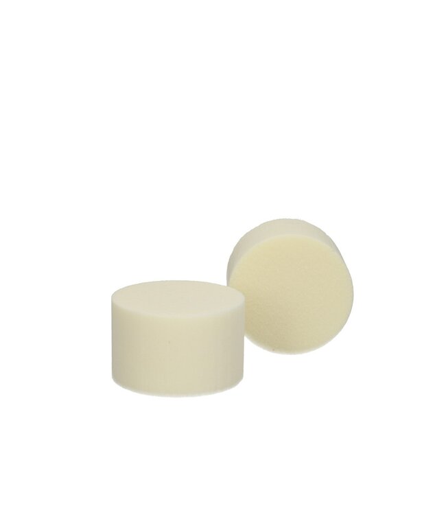 Cylindre en mousse florale ivoire Oasis | Hauteur 5 centimètres | Longueur 8 centimètres | Commande par 6 pièces